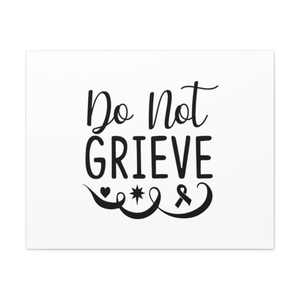 Scripture Walls Isaiah 43:2 NIV Do Not Grieve Bible Verse Canvas Christian Wall